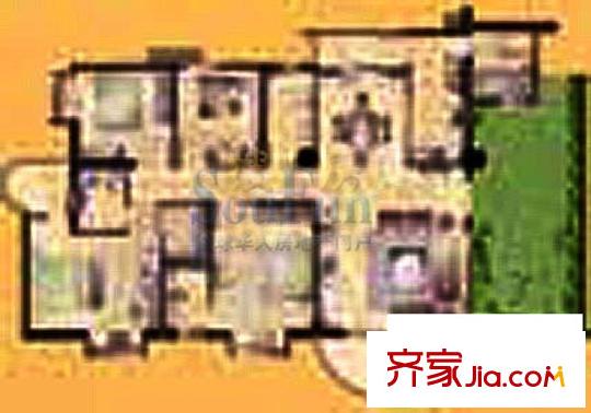 福泰華庭戶型圖