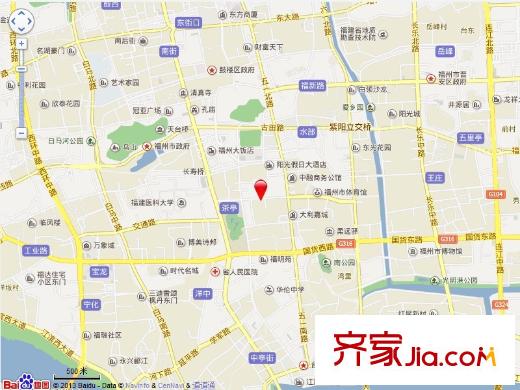 福德新村交通圖