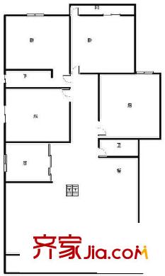 烏山苑 4室 戶型圖