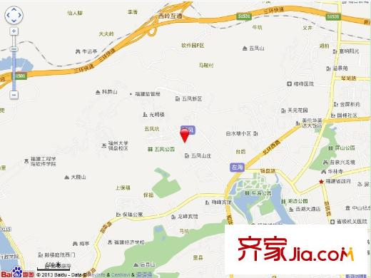 五鳳蘭庭八期交通圖