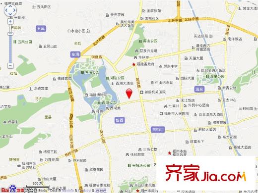 泰禾御西湖交通圖