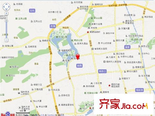 省建設(shè)廳建工建材單位宿舍交通圖