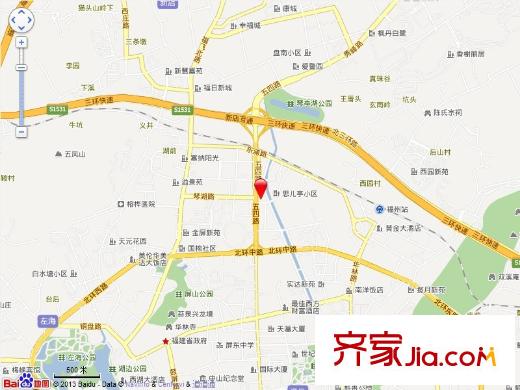 奧體都市花園交通圖
