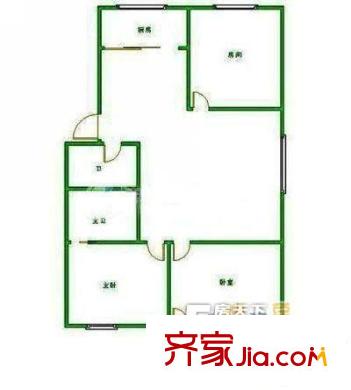 鞍福小區(qū) 戶型圖