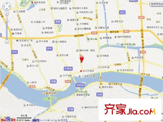 中選新村交通圖