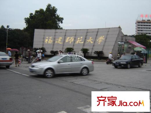 學(xué)生街城市廣場配套圖福建師范大學(xué)舊校區(qū)
