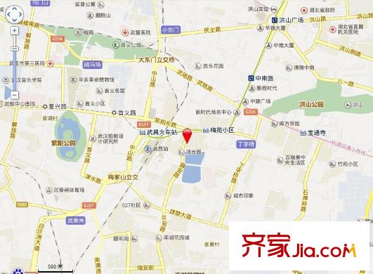 梅苑人民銀行宿舍交通圖