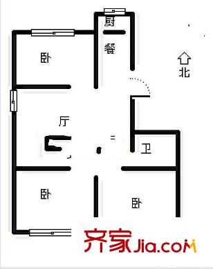 臨江新天地瓊花苑 戶型圖