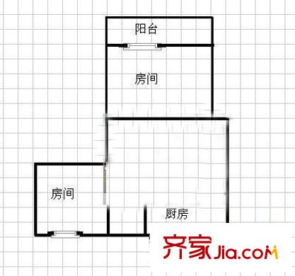 六一新村 戶型圖
