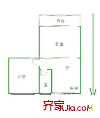 六一新村 戶型圖