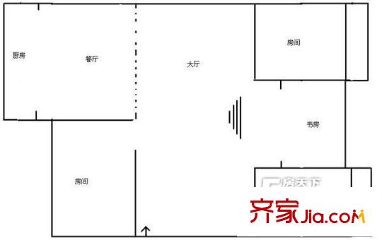 華裕小區(qū) 3室 戶型圖