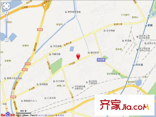海賦江城交通圖電子縮微地圖