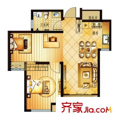  永平花園 戶型圖