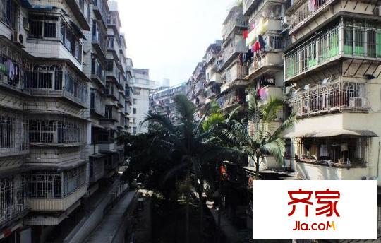 光明城小區(qū)外景圖 