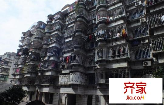 光明城小區(qū)外景圖 