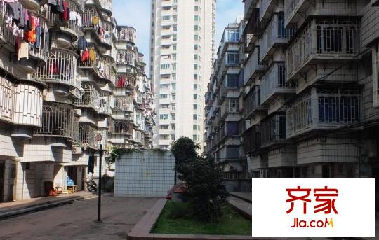 光明城小區(qū)外景圖 