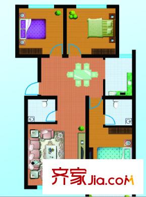 英坊小區(qū)戶型圖3室2廳 戶型圖 3室2廳2衛(wèi)1廚