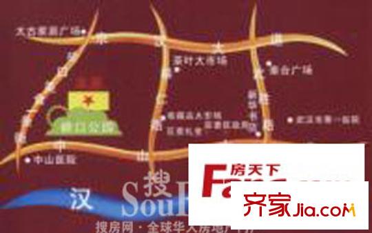 御景名苑交通圖