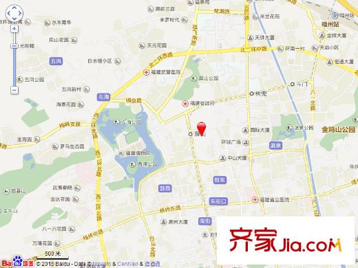 冶山路財政廳單位宿舍交通圖
