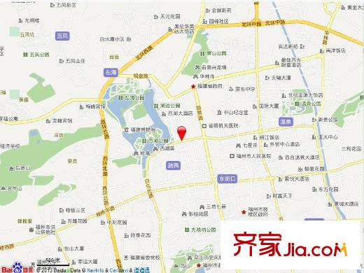 西湖麗景交通圖