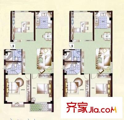 榕信三區(qū) 3室 戶型圖