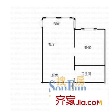 時(shí)尚歐洲二期 戶型圖