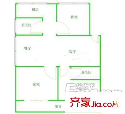 琴亭小區(qū) 戶型圖