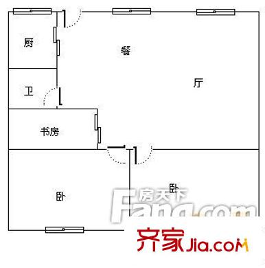 琴亭小區(qū) 戶型圖