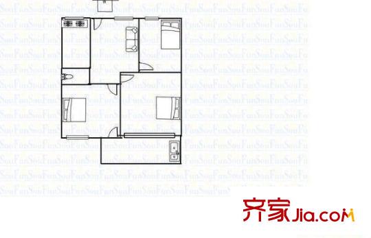 琴亭小區(qū) 戶型圖