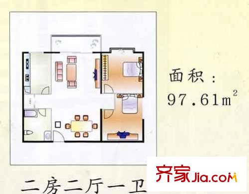 宇濟(jì)天仙大廈戶型圖宇濟(jì)?天仙大廈 戶型圖 2室2廳1衛(wèi)1廚