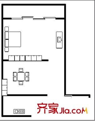 連福新村 2室 戶型圖