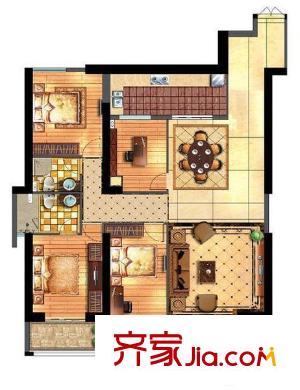 象峰新苑 戶型圖