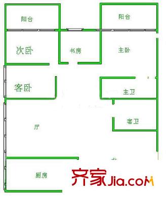 香榭麗都 戶型圖