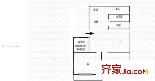桃花山社區(qū)戶型圖桃花山新村 3室 戶型圖 3室2廳1衛(wèi)1廚