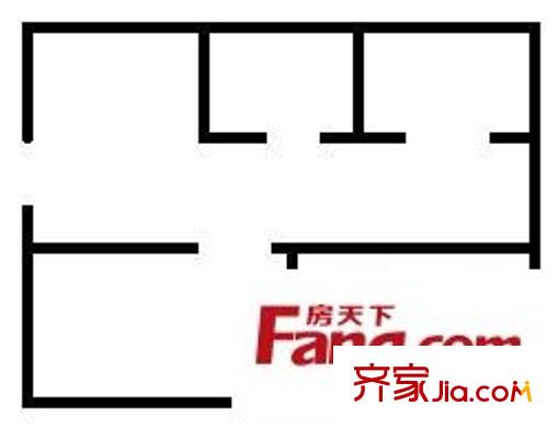 華翔新村 2室 戶型圖