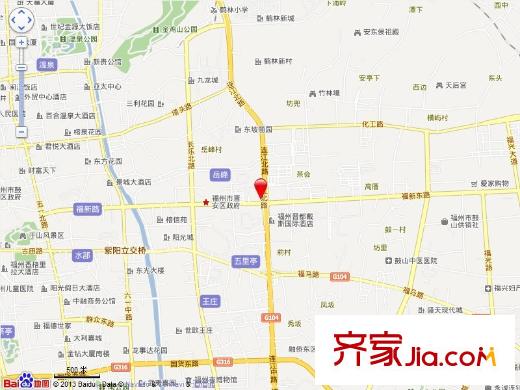 華林花園交通圖