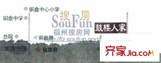 鼓樓人家交通圖