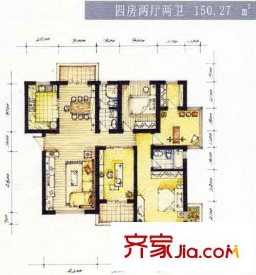 水木清華 戶型圖