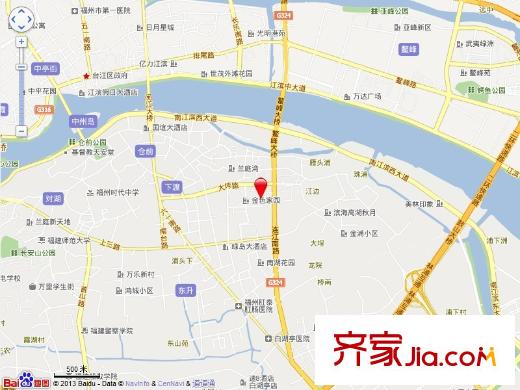 富華家園交通圖