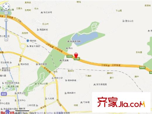 登云新村交通圖