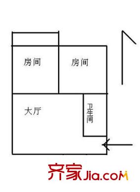 斗池新居 2室戶型圖