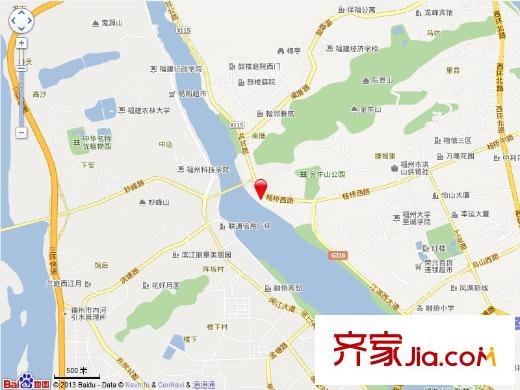 晨光江景交通圖