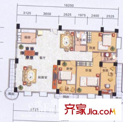 暨濟(jì)春天園 戶(hù)型圖