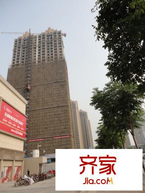 漢口城市廣場(chǎng)三期尚品外景圖樓棟側(cè)面圖(20140607)