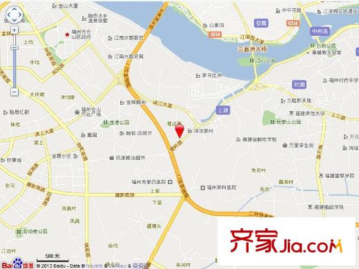 南臺(tái)新苑紫荊園交通圖