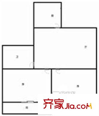 錦標園 2室戶型圖