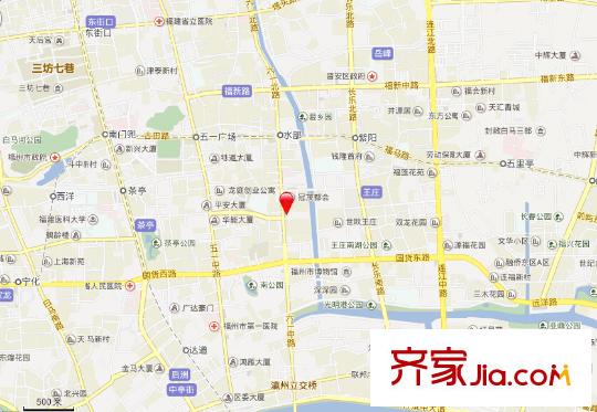 鼓樓里交通圖1