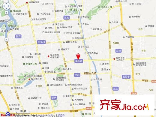 高工小區(qū)交通圖