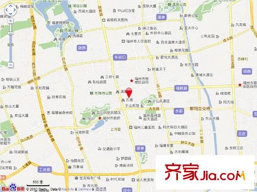福澗新村交通圖