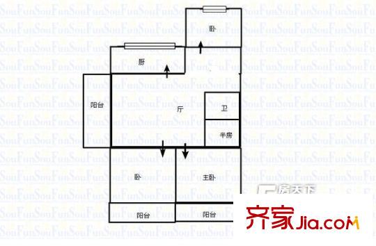 東湯小區(qū) 戶型圖